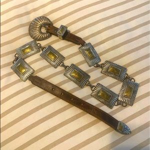 Vintage concho belt